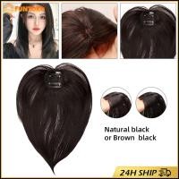 ราคา สินค้ามีคุณภาพ 32CM แฮร์พีชปิดผมขาว แฮร์พีชปิดผมบางแสกกลาง แบบกิ๊บ ดูหนาเป็นธรรมชาติ เครื่องประดับผม (29637289877)