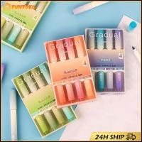 ราคา สินค้ามีคุณภาพ 4ชิ้น ปากกาไฮไลท์ 4สี หัว4มม โทนสีพาสเทล ปากกามาร์กเกอร์ พกพา เครื่องเขียนนักเรียน โรงเรียน (29581818935)