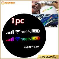 ราคา สินค้ามีคุณภาพ 45ซม สติ๊กเกอร์ติดรถยนต์แต่ง สติ๊กเกอร์ WIFI แบบสร้างสรรค์ มีกาวในตัว (29174133110)