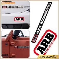 ราคา สินค้ามีคุณภาพ sticker สติ๊กเกอร์ติดรถยนต์ลาย ARB 4x4 สะท้อนแสง กันชน กันน้ํา กันแดด ติดท้ายรถ (28234234302)