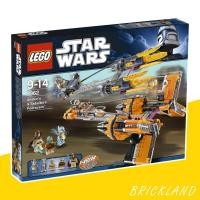 ราคา LEGO Star Wars 7962 Anakin Skywalker Sebulba s Podracers ของแท้ 100 Retired Product พร้อมส่ง (53661704358)