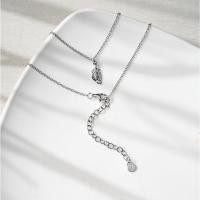 ราคา Ar Kang Collection AKN997 AKN998 สร้อยคอเงินแท้ ห้อยจี้ขนนก ชุบ Rhodium ชุบทอง Silver92 5 (25939046017)