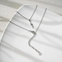 ราคา Ar Kang Collection AKN999 AKN1000 สร้อยคอเงินแท้ ห้อยจี้สายฟ้า ประดับ CZ ชุบ Rhodium ชุบทอง Silver92 5 (28019548187)