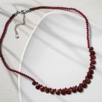 ราคา Ar Kang Collection AKN764 AKN765 สร้อยคอเงินแท้ สร้อยคอวินเทจ ประดับพลอยแท้ทั้งเส้น Garnet Amethyst ตะขอชุบทองคำขาว (26757132480)