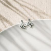 ราคา Ar Kang Collection AKE2807 AKE2816 ต่างหูเงินแท้ ประดับหินแท้ ห้อยใบโคลเวอร์นำโชค Silver92 5 (29230738509)