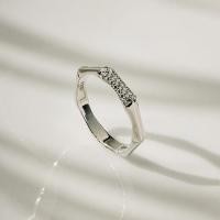 ราคา Ar Kang Collection AKR765 AKR766 แหวนเงิน 92 5 ลายไม้ไผ่ White Cz (43506345409)