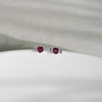 ราคา Ar Kang Collection AKE2174 AKE2175 ต่างหูเงินแท้ พลอย Pink Topaz White Topaz (41354738423)