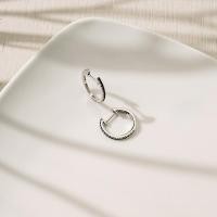 ราคา Ar Kang Collection AKE3386 3387 3388 3389 ต่างหูเงิน 925 ต่างหูห่วงประดับพลอยแท้ Blacl Spinel White Topaz (40222265050)