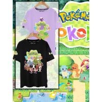 ราคา Pokémon Pokémon Pokopia Variety Monster Jenny Turtle Elf เสื้อยืดแขนสั้นนักเรียนชาย 220g ผ้าฝ้ายแท้ครึ่งแขน (48611487603)