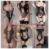 ราคา sexy pajamas ชุดนอนไม่ได้นอน ชุดชั้นในเซ็กซี่สินค้าซีรีส์ ตกแต่งโบว์ วัสดุลูกไม้ซีทรู พร้อมส่งจากไทย (27273255527)