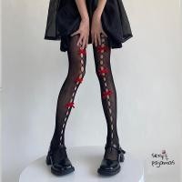 ราคา sexypajamas ถุงน่องตาข่าย โบว์เล็ก ถุงน่อง กลวง ขาเรียว ใส่สบาย พร้อมส่งจากไทย (29419750023)