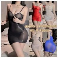 ราคา sexy pajamas ชุดนอนซีทรู กระโปรงซีทรูเซ็กซี่ 5 สีให้เลือก บาง เนื้อผ้านุ่มลื่น พันสะโพก ส่งไวจากไทย (27387584588)