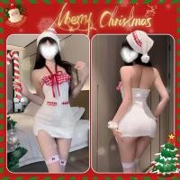 ราคา sexy pajamas ชุดซานต้า คริสต์มาส แซนตี้เซ็กซี่ แซนตี้คอสเพลย์ ชุดสีแดง พร้อมส่งในไทย ส่งแมสได้ (40927201194)