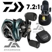 ราคา Daiwa รอกเบทคาสติ้งสูงสุด 10KG รอกตกปลาลาก Ultra Light 7 2 1 Ratio เบรคแม่เหล็ก Baitcast Reel ยาวล้อหล่อ Reel Tackle (52656906684)