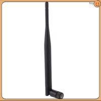 ราคา 4pcs 2 4 GHz 5 8 Ghz เสาอากาศ Wifi 5dBi SMA Connector 2 4ghz 5 8G เสาอากาศ Wifi เราเตอร์ไร้สายเสาอากาศ Aerial สีดํา huyisheng (47008999371)