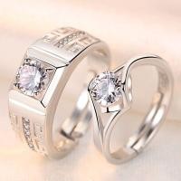 ราคา ครอบงําแหวนคู่ผู้ชายผู้หญิงสไตล์แหวนเพชรผู้ชายแหวนแหวนสดแหวนคู่แต่งงานรักโทเค็นแหวนดูดี (53509601519)
