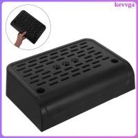 ราคา ABS Elevated Cat Litter Ramp Step with Resting Space Black Plastic Litter Box Access for Cat kevvga (53359606798)