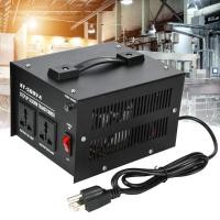 ราคา หม้อแปลงปรับแรงดัน ตัวแปลงแรงดันไฟฟ้า 1000W 110Vถึง Transformer 220Vหม้อแปลงไฟฟ้าเฟสเดียวST 1000VAปลั๊กสหรัฐ (55959541909)