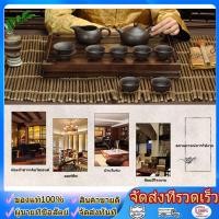 ราคา ถาดรองไม้คุณภาพดี อุปกรณ์ชงชาสีน้ำตาล มีลิ้นชักเก็บกักนำ้และมีท่อระบายนำ้ สามารถใช้ได้ทั้งคู่ ถาดรองชงชา ชุดชงช (54510555272)