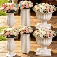 ราคา รังหวาน ทําเอง กระถางดอกไม้สีขาวที่สวยหรูตกแต่งระเบียง นอร์ดิกทนทานนูนแจกันสวนโรแมนติกใช้ รังแสน (57661665762)