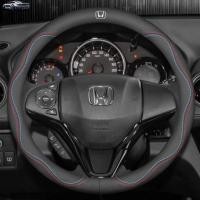 ราคา ฝาครอบพวงมาลัยฮอนด้า Civic Fit Freed Stream Shuttle Jazz City HR V CR V Vezel ฝาครอบพวงมาลัยอุปกรณ์เสริมในรถยนต์ (29292283229)