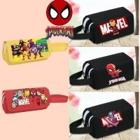 ราคา พร้อมส่ง กระเป๋าดินสอ ผ้าแคนวาส ขนาดใหญ่ จุของได้เยอะ ลายการ์ตูนสไปเดอร์แมน มาร์เวล เครื่องเขียน สําหรับเด็กนักเรียนประถม (23463762256)