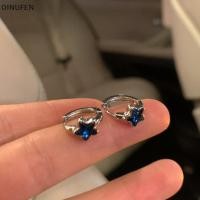 ราคา ONU Y2K อินเทรนด์น่ารักหวาน Blue Star Hoop ต่างหูสําหรับผู้หญิงสาวแฟชั่นใหม่ Vintage ต่างหูความงามเครื่องประดับของขวัญ FEI (49461000846)