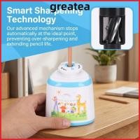 ราคา GREATEA เครื่องเขียนตั้งโต๊ะ เครื่องเหลาดินสอแบบพกพาสีฟ้า การบํารุงรักษาใบมีดเรียบง่ายทนทาน Multi Scenario กบเหลาดินสอ Office Document Prep (57861947820)