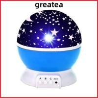 ราคา GREATEA Nightlight Starlight ไฟเปลี่ยน 360 องศาหมุน Star โปรเจคเตอร์ Night Light Dreamy สีสัน 5V 12 Light สี Star Night Light การถ่ายภาพ (41231293399)