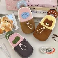 ราคา ดีเวล ดินสอ กระเป๋าใส่ปากกาความจุขนาดใหญ่แบบยืนได้ อิน พร้อมที่จับลายสัตว์กระเป๋าเครื่องเขียนสํานักงานโรงเรียน (58160523614)