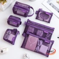 ราคา ดีเวล กระเป๋าเก็บของแบบใส กระเป๋าเก็บตาข่ายน้ําหนักเบาไนลอน กระเป๋าใส่เหรียญซิปมินิทรงสี่เหลี่ยมระบายอากาศที่ทนทาน (53261759899)