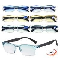 ราคา แว่นตาอ่านหนังสือ DWEL ไร้ขอบ Ultralight Anti Blue Ultralight สมาร์ทซูมอัตโนมัติแว่นตาแสงสีฟ้า (51711683707)