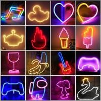 ราคา โคมไฟนีออน LED รูปไอศกรีม และ LOVE แก้วไวน์และกีตาร์ หัวใจแห่งความรัก สําหรับแขวนตกแต่งผนังห้องนอน ไฟติดผนังในห้องนอน ใช้ได้ทั้งถ่านและ USB (21126185249)