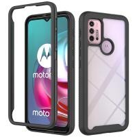 ราคา สําหรับ Motorola Moto G30 G20 G10 Full Body Clear กันชนโปร่งใสกันกระแทก Hybrid Armor เคสโทรศัพท์ (57411283658)