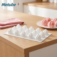 ราคา METUBE แม่พิมพ์เค้กมูส ซิลิโคนพีชมะนาวอัลมอนด์พีชช็อกโกแลตแม่พิมพ์ นํากลับมาใช้ใหม่ง่ายไม่ติดอาหาร Grad แม่พิมพ์อบขนมสําหรับอบขนม (54911059710)