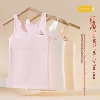 ราคา เสื้อสายเดี่ยวผ้าฝ้ายสำหรับเด็กผู้หญิง เสื้อซับในเนื้อนุ่ม ระบายอากาศดี สำหรับอายุ 9 13 ปี เสื้อกั๊กพื้นฐานไร้ตะเข็บและไร้โครง มาตรฐานความปลอดภัยระดับ A สำหรับทารก (46557655199)