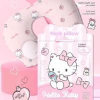 ราคา หมอนรองคอรูปตัวยู พิมพ์ลาย Sanrio แบบเป่าลมได้ หมอนท่องเที่ยวผ้าไหมนมวัวและTPU ดีไซน์กดลมเข้าออกง่าย พกพาสะดวกและสวมใส่สบายสำหรับการเดินทาง (42107017778)