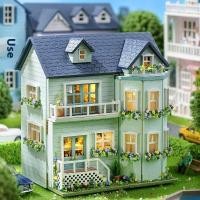 ราคา ชุดโมเดล DIY บ้านจิ๋วไม้ ชุดประกอบงานฝีมือกระท่อมจิ๋วน่ารัก ของแต่งบ้านแฮนด์เมด 3ง สําหรับผู้ใหญ่และเด็ก ของขวัญสร้างสรรค์สําหรับวันเกิดและครบรอบ (40958580632)