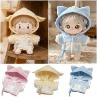 ราคา อ๋อง เสื้อผ้าตุ๊กตา 10เซนติเมตร 20เซนติเมตรหูแมวตุ๊กตา ชม เสื้อฮู้ด สร้างสรรค์เล่นบ้าน หลากสี เปลี่ยนตุ๊กตาเสื้อสําหรับตุ๊กตาผ้าฝ้ (56261880733)