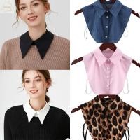 ราคา AWNGD False Tie แฟชั่นผ้าฝ้ายผ้าลินินเสื้อ Top (55861327669)