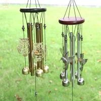 ราคา AWNGD กระดิ่งลม นกฮูก DIY แขวนเครื่องประดับ กลางแจ้ง Hummingbird ทองแดงระฆังสร้างสรรค์จี้ลมตีระฆัง (51960285408)