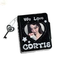 ราคา AWNGD Photo Album PVC 32 Pockets Photo Card Holder Black Cortis Idol Card Collection Book (50759538530)