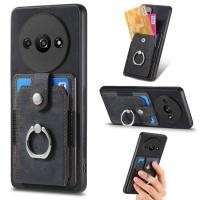 ราคา พร้อมส่ง Retro Skin feel Ring Card Wallet เคสโทรศัพท์สําหรับ Xiaomi 15T Redmi 15C 5G 4G Glodal 171mm Xiaomi 15T Pro Xiaomi 17 Pro Xiaomi 17 Pro Max Xiaomi Redmi A3 Xiaomi Redmi (57511627872)