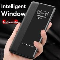 ราคา Smart View Flip Leather Case สําหรับ Samsung Galaxy S26 Ultra S25 S24 S23 S22 Auto Wake Sleep การป้องกันเต็มรูปแบบ ฝาครอบโทรศัพท์กันกระแทกธุรกิจ (54461536478)
