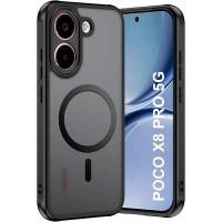 ราคา สําหรับ magnetic สําหรับ Xiaomi Poco X8 Pro Max M8 Pro Coque Matte โปร่งแสงแม่เหล็กกันกระแทกสําหรับ Redmi Note15 Pro Plus (51861102989)