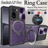 ราคา Redmi A7 Pro 2026 สําหรับ Redmi A7Pro A7 7 Pro RedmiA7 Pro RedmiA7Pro 4G 5G โลหะเกราะแหวนเคสโทรศัพท์วงเล็บ Stent Push กล้องป้องกัน Hard ฝาหลังกันกระแทก (50661807279)
