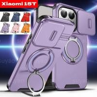 ราคา สําหรับ Xiaomi 17T Pro 15T 2025 เคสโทรศัพท์เกราะแหวนผู้ถือแม่เหล็กเลนส์ป้องกันกรณี Xiaomi15T Pro 15TPro 14T Xiaomi14TPro Xiaomi15TPro Mi Mi Mi15T XM กันกระแทกปกหลัง (47811799616)