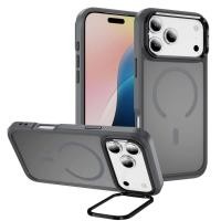 ราคา เคสโทรศัพท์แบบด้าน สําหรับ แม็กเซฟ พร้อมขาตั้งขาตั้งกล้อง กันชนเกรดทหาร เคสกันกระแทก ใช้ได้กับ ไอโฟน 17 อากาศ 17มือโปร 17มือโปรMax 16 15 บวก 14 13 12 11 เอ็กซ์อาร์ เกา (45561211657)