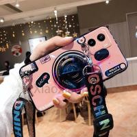 ราคา Phone case Vivo y17s Y76 5G V23e 5G V23 pro V23 Y33s Y33 Y21 Y15a Y15s 2021 X70 pro X70 5G Soft tpu Camera cover Vivo Y15S 2021 stander casing With Strap (14406442043)
