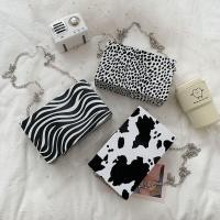 ราคา Jack Nina Box Bag Fashion Cow Pattern Small Bag 2022 Trendy Summer Chain Shoulder Bag Crossbody All Match Square Box Bag (51909598536)